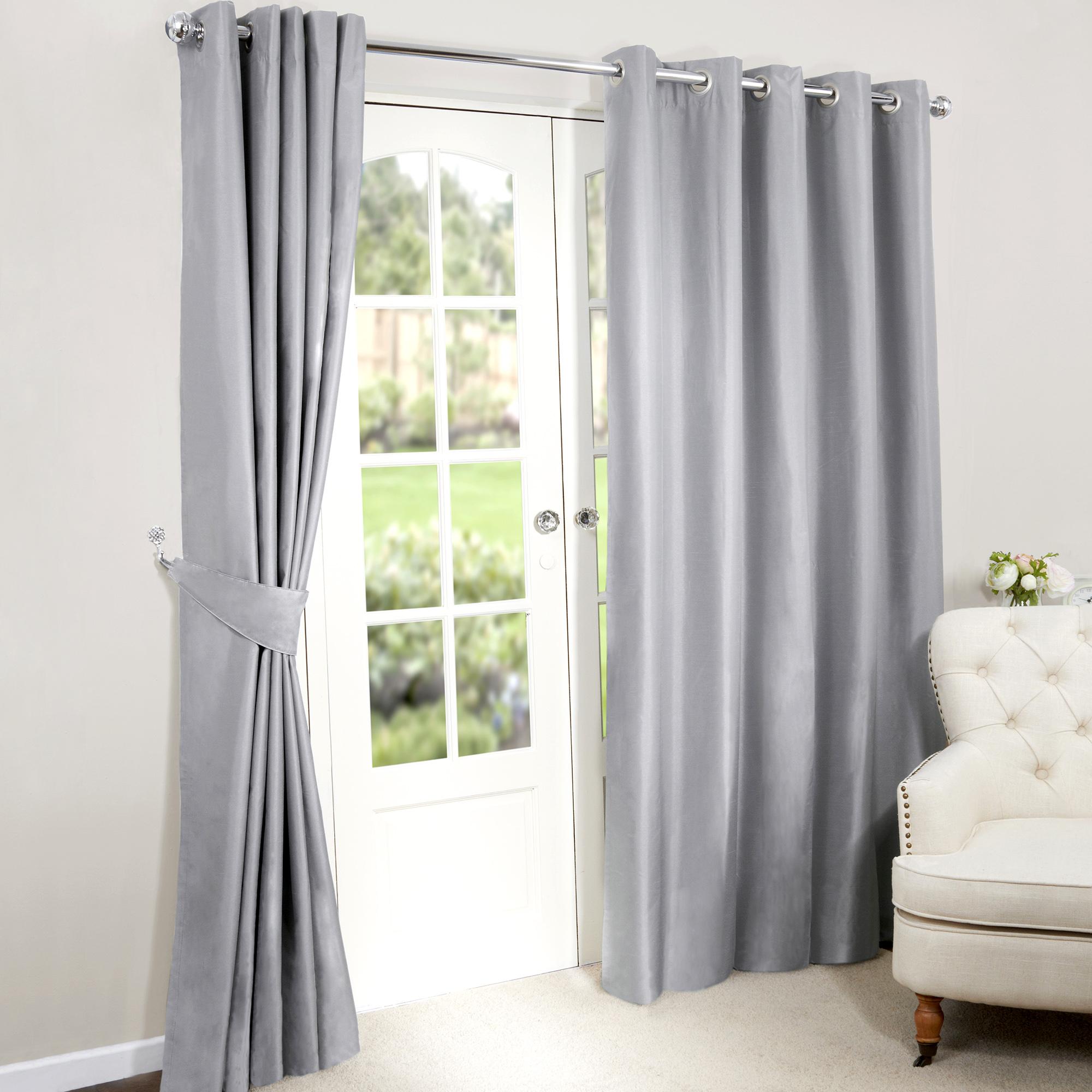 silver curtains nova silver blackout eyelet curtains TNFOGXI