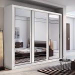 sliding door wardrobes arti 2 white 3 sliding door wardrobe 250cm YRPWXWK