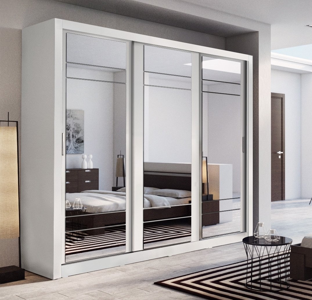 sliding door wardrobes arti 2 white 3 sliding door wardrobe 250cm YRPWXWK