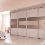 sliding door wardrobes cashmere u0026 satin bronze glass with bronze mirror QGOZWJV