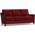 small sofas ... signature berry red ... PWRJZNL
