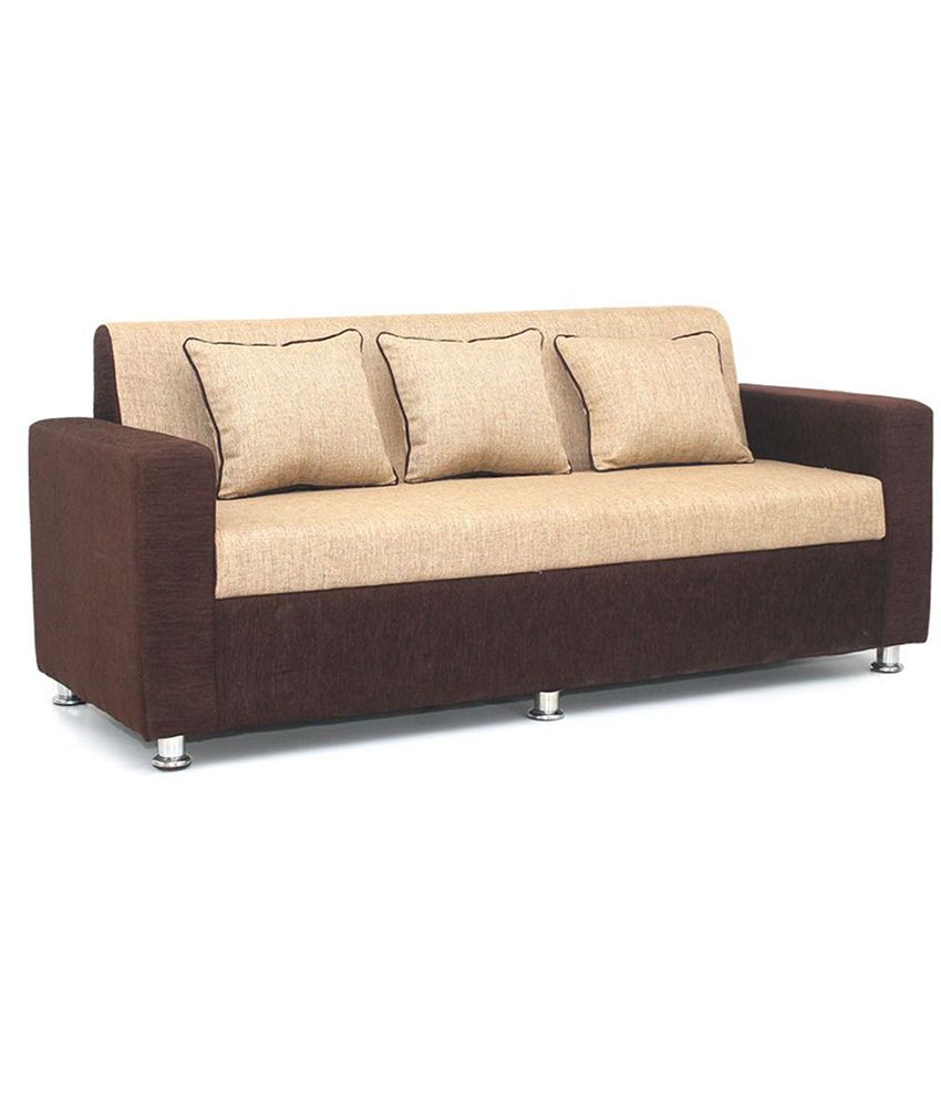 sofa set ... set bls tulip brown u0026 cream 3+1+1 seater sofa ... XHZJPGS