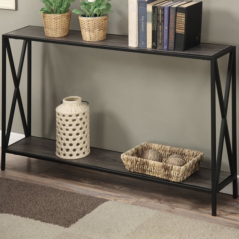 sofa table abbottsmoor metal frame console table QOYURSP