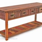 sofa tables old wood sofa table cottage sofa table in antique woods CYBZRIP