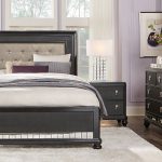 sofia vergara paris black 5 pc queen bedroom - queen bedroom sets black LQHPDHK