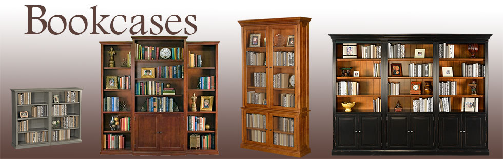 solid wood bookcases - american made handcrafted bookcase IFRGIDK