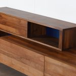 solid wood furniture contemporary sideboard / oak / walnut / solid wood log by michael schneider HNBDWDA