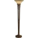 standard lamps opera aged brass uplighter floor lamp with scavo glass shade THBWIMX