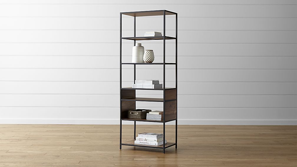 tall bookcase knox tall open bookcase ... EYEBZUS