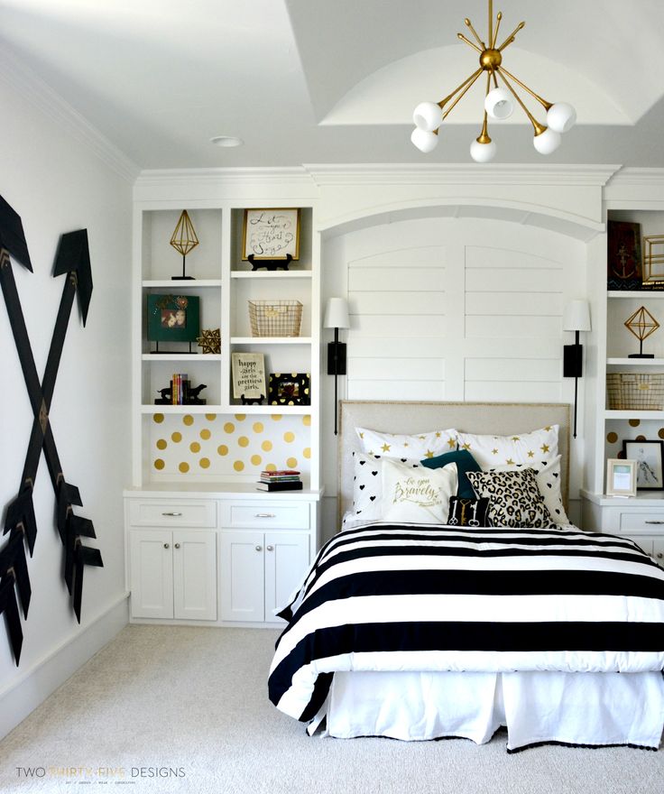 teen bedroom pottery barn teen girl bedroom with wooden wall arrows by two thirty~five SEIKNMD