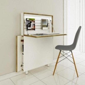 think thin: slim desks for small spaces YJPKECD