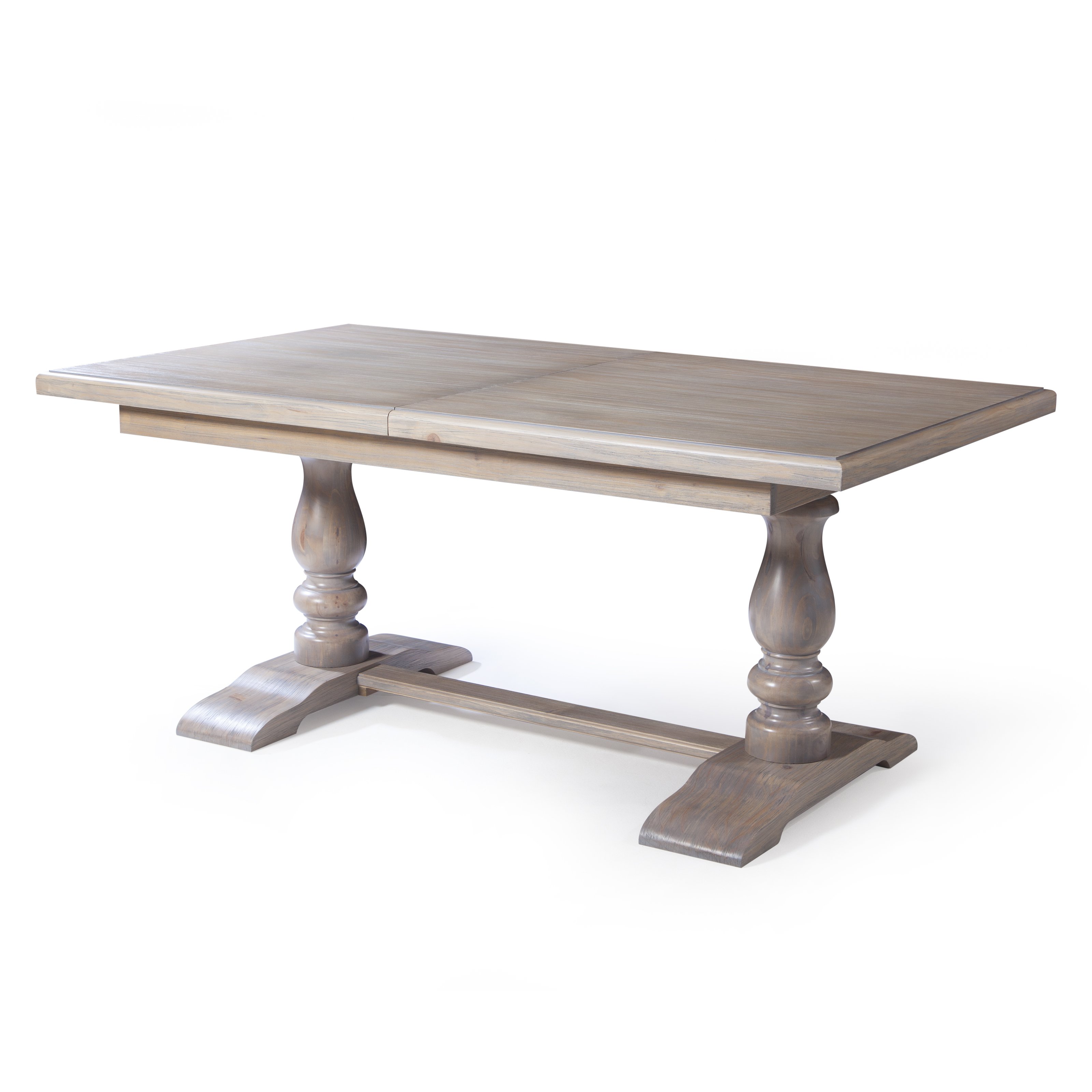 trestle table belham living kennedy trestle extension dining table | hayneedle QIJSRMT