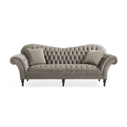 tufted sofa club petite 96 LLRFUSZ