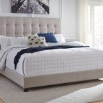 upholstered beds beige dolante queen upholstered bed view 1 SIDDUUR