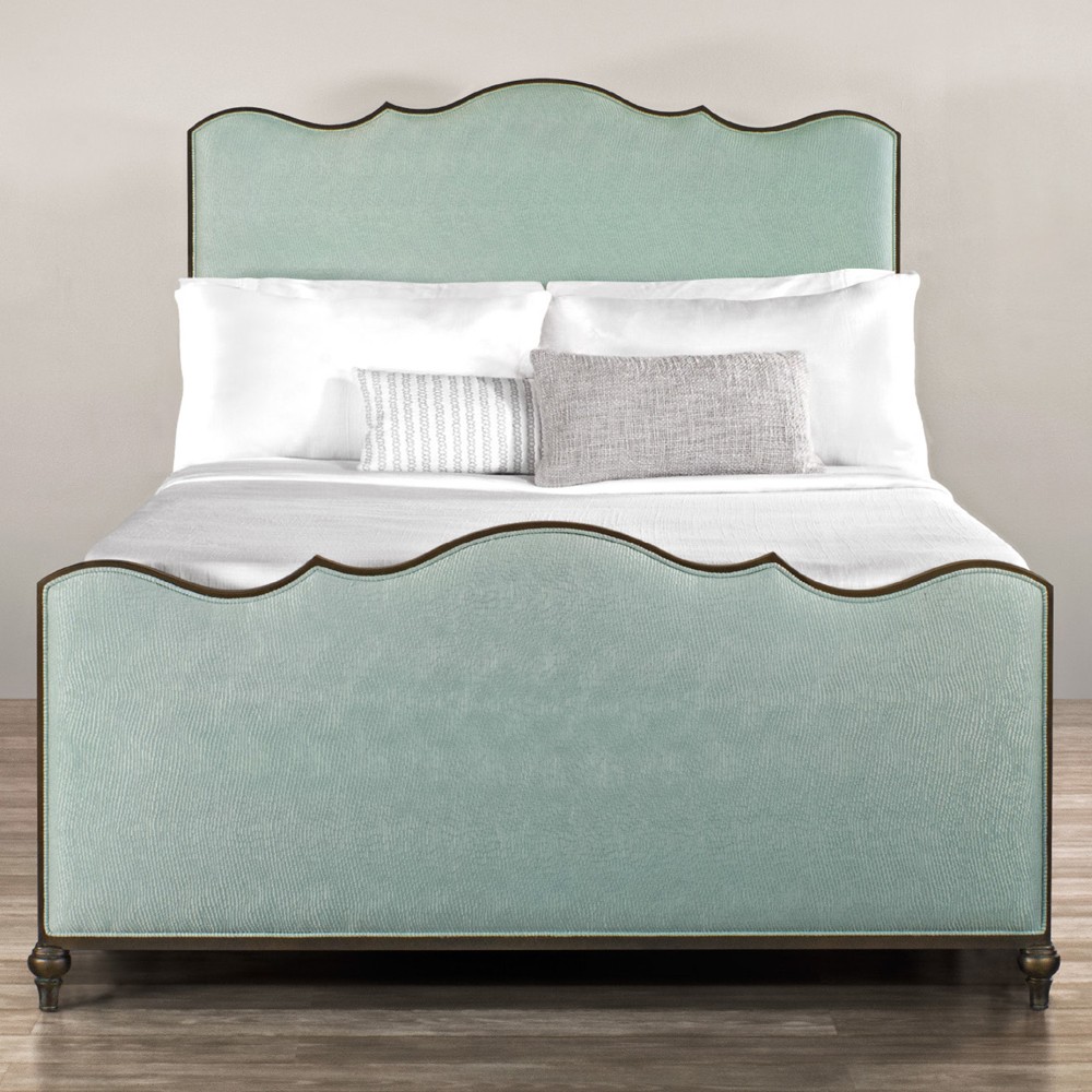 upholstered beds evans iron u0026 upholstered bed by wesley allen ETBNAUK