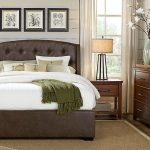 urban plains brown 5 pc queen upholstered bedroom - queen bedroom sets dark NABTKBR