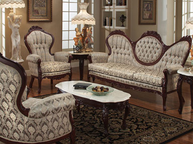 victorian style furniture victorian furniture style sofa and arm chairs ZUMNVYS