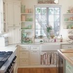 vintage kitchen - yes pleeeeeeeease i love the mint colors distributed  throughout NWTJLQO