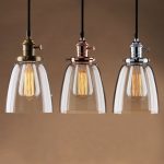 vintage lighting adjustable vintage industrial pendant lamp cafe glass brass chrome shade  light #twofaces JNRRIAQ