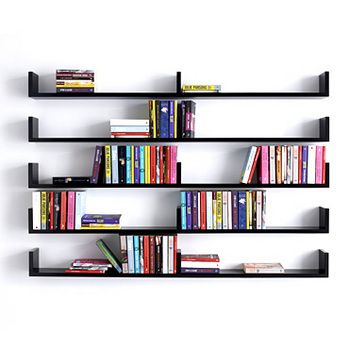 wall bookshelves 26 of the most creative bookshelves designs XOMQQFV