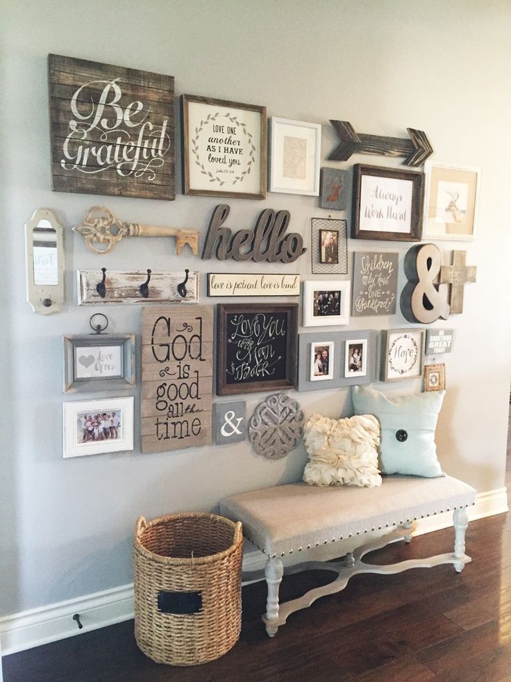 wall decor ideas would not want a gallery wall quite this busy but love these elements!are ZQRFELW