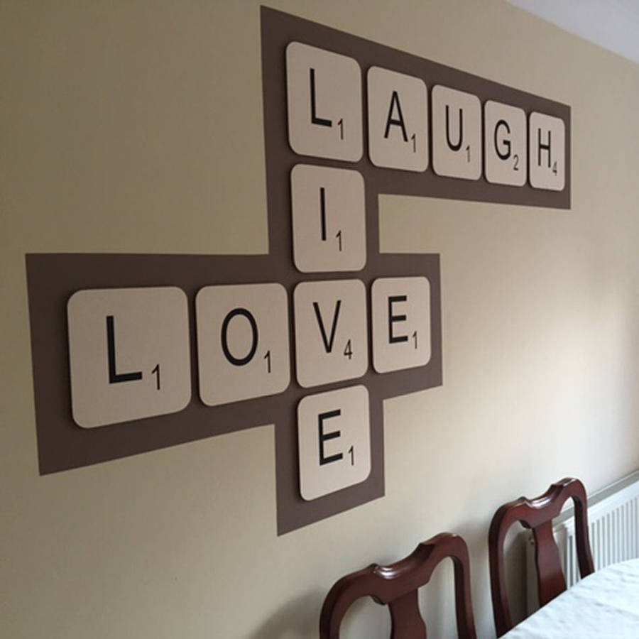 ADDING A TINCH OF BEAUTY TO WALL : WALL LETTERS