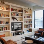 wall units, built in wall bookshelves built in bookshelves with desk  apartment INWNXBZ
