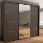 wardrobe designs brand new modern bedroom wardrobe sliding door with mirror inova in wenge PWVZIOO