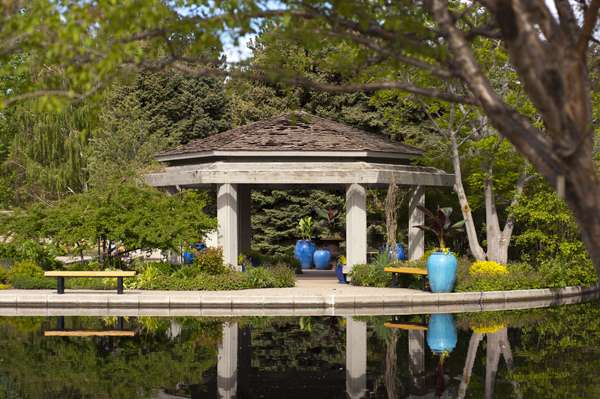 water garden gazebo LAHJXFW