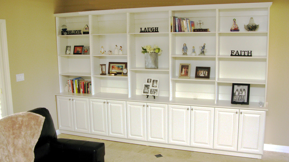 white bookshelves wall units, extraordinary built in bookshelves and cabinets how to build a TOEWNVW