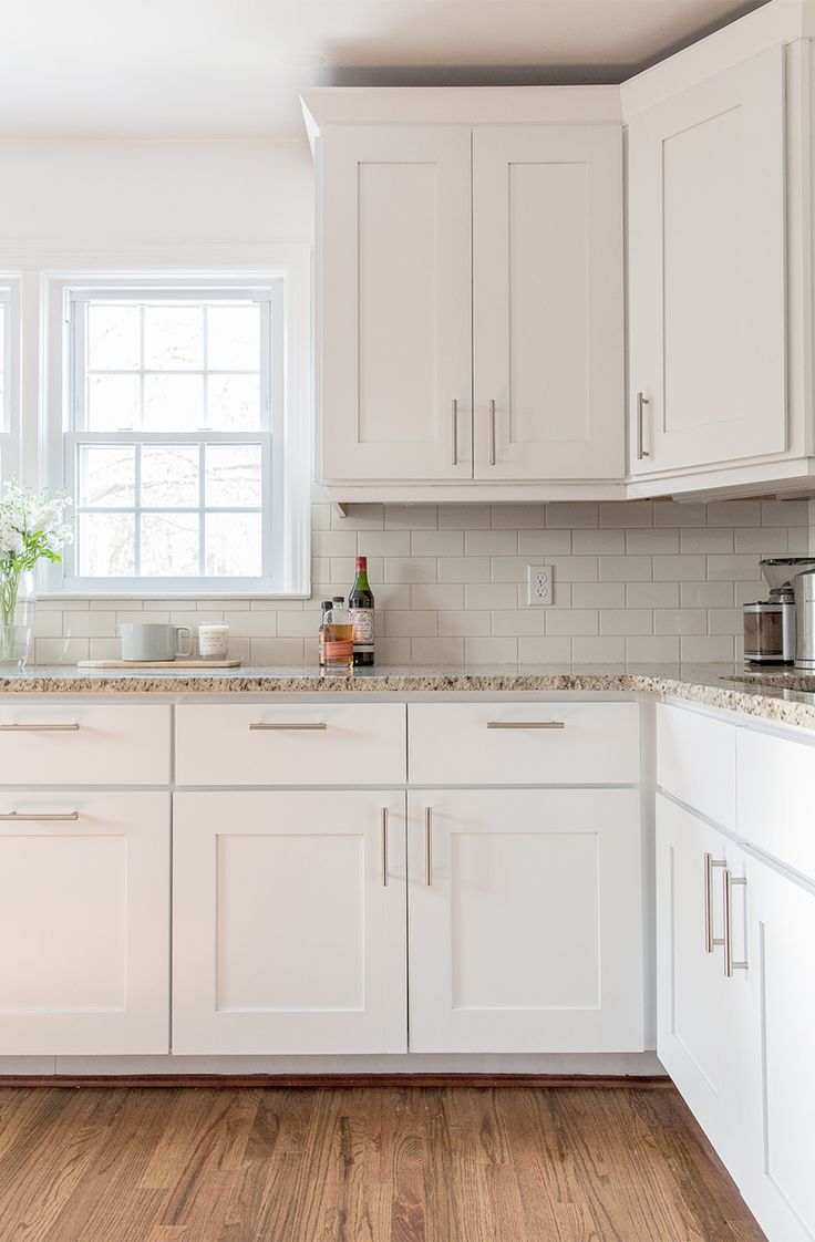 white kitchen cabinets a simple kitchen update | the fresh exchange - behru0027s ultra pure white QIIPUDN