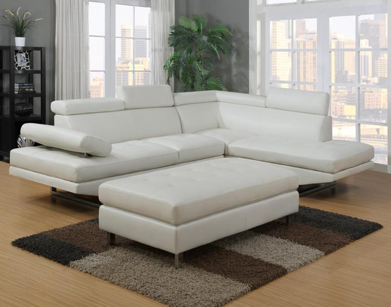 white sectional sofa ibiza sectional ... QVDCUYR