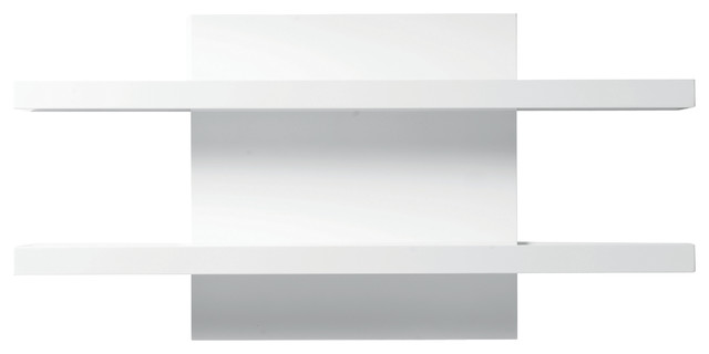 white shelf cargo wall shelf, high-gloss white contemporary-display-and-wall- ALIENEX