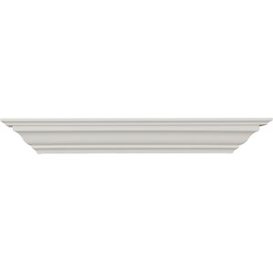 white shelf goodrich crown moulding wall shelf GVOFDMI