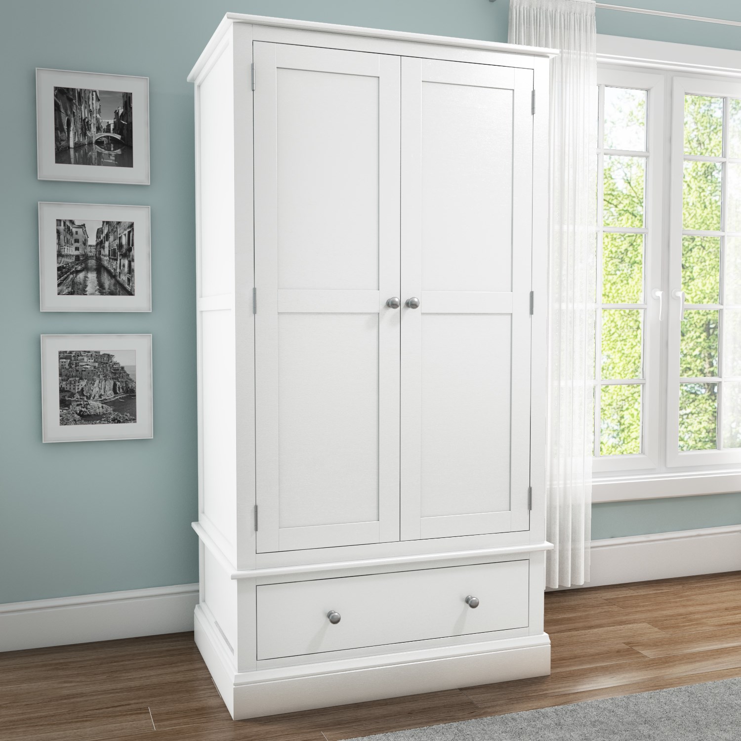 White wardrobes: simple yet beautiful furniture