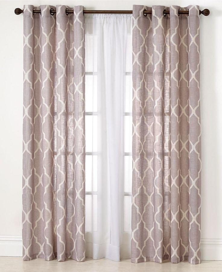 window drapes elrene medalia window treatment collection - fashion window treatments -  for the WSMVEMS