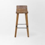 wood bar stools detailed view ... TCMUPIH