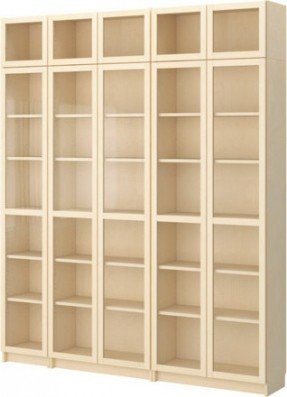 wood bookcases billy bookcase with glass-door modern-bookcases VPRGAGS