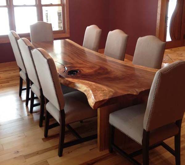 wood dining table custom slab dining tables - google search CNODIEV