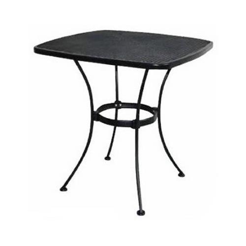 woodard cm wi-300-t uptown collection patio bistro table, steel mesh, KIYKGTV