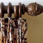 wooden curtain rods kirsch decorative wood drapery hardware, kirsch wood poles | drapery rods  direct DHNGEOR