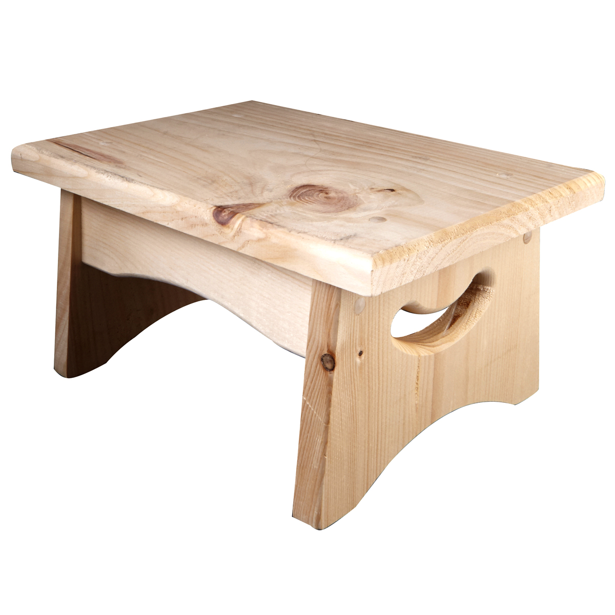 wooden step stool artminds™ handle foot stool FREMGJZ