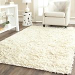 wool area rugs safavieh-hand-tufted-ivory-plush-shag-wool-area- KQGJBNR