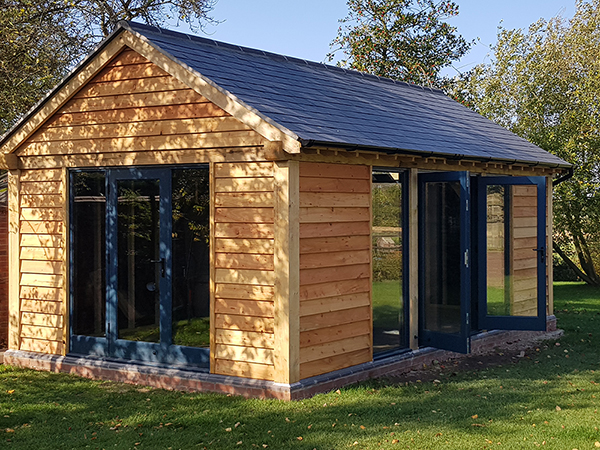 ... oak framed garden building by shires oak buildings EXQOANZ