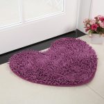 40cm*28cm bath mat bathroom carpet kitchen non slip mat chenille rug for RVAHMVI