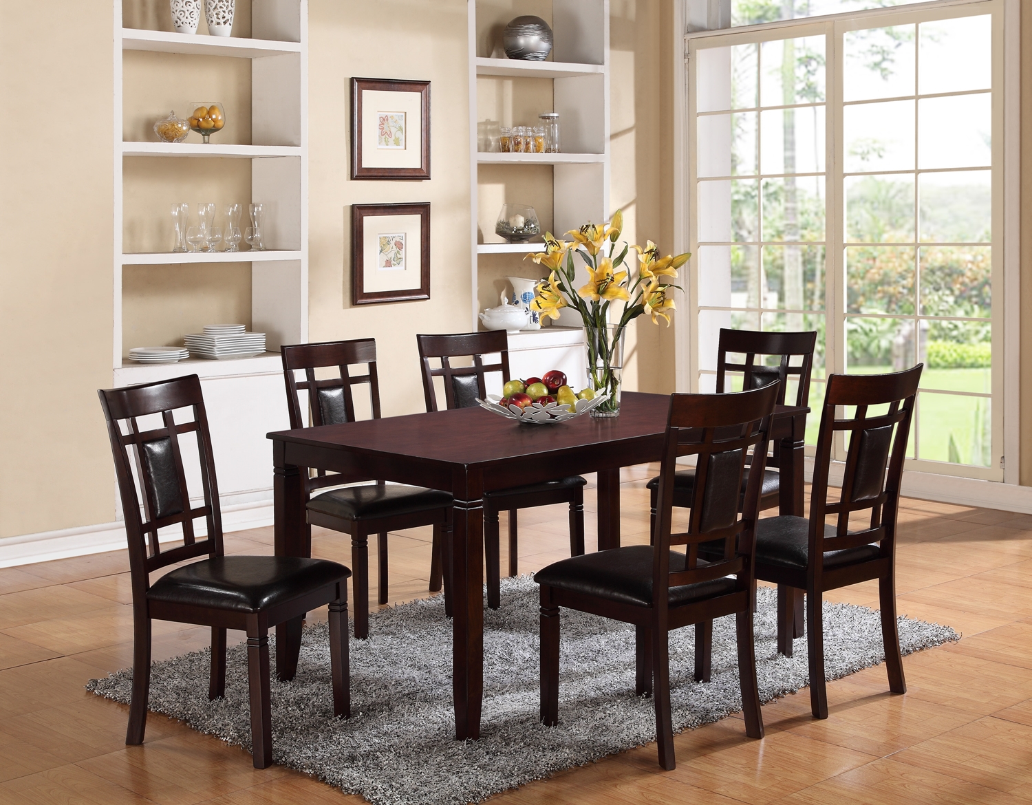 7 piece dining set dining set CTQEDGB