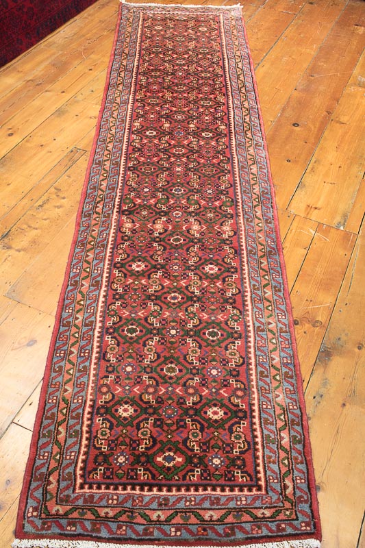 8482 persian hosseinabad carpet runner rug 73x302cm STKXHJZ