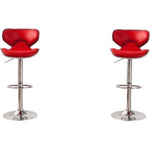 adjustable bar stools harlow adjustable height swivel bar stools (set of 2) GBLDSDZ