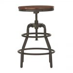 adjustable bar stools home decorators collection industrial mansard adjustable height black bar  stool EGWFSKU