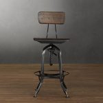 adjustable bar stools with backs LEUZBMM